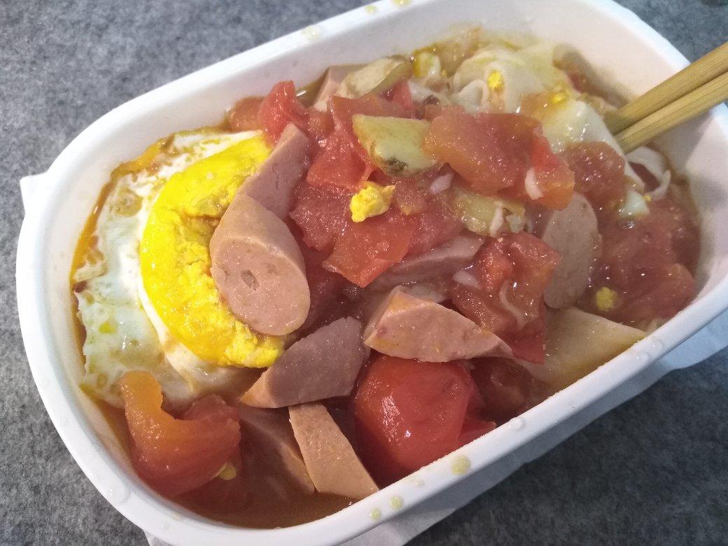 西红柿煎蛋面