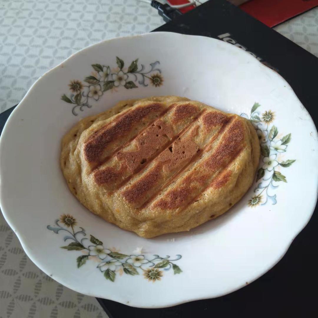 鲜玉米饼（处理干瘪鲜玉米的方法）【无油素食】的做法