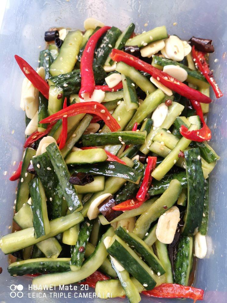 脆腌黄瓜条🥒（零失败）
