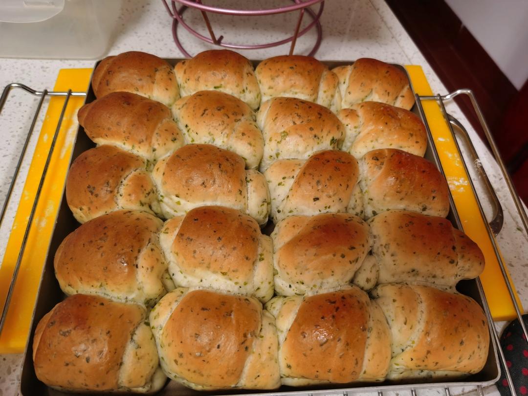 海苔面包卷（汤种法 柔软又拉丝）