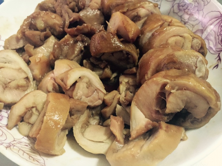 叉烧鸡肉卷