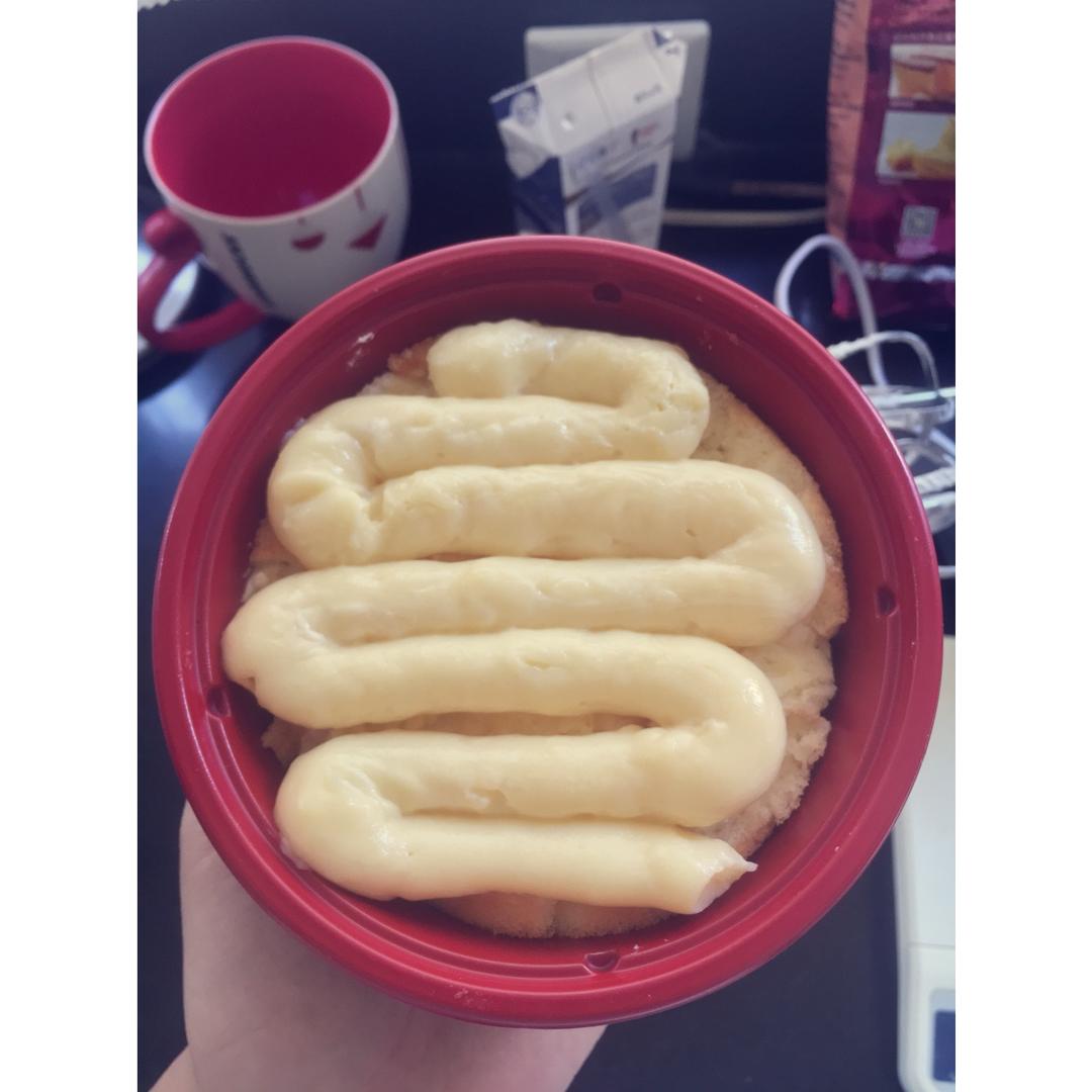 日式豆乳盒子蛋糕