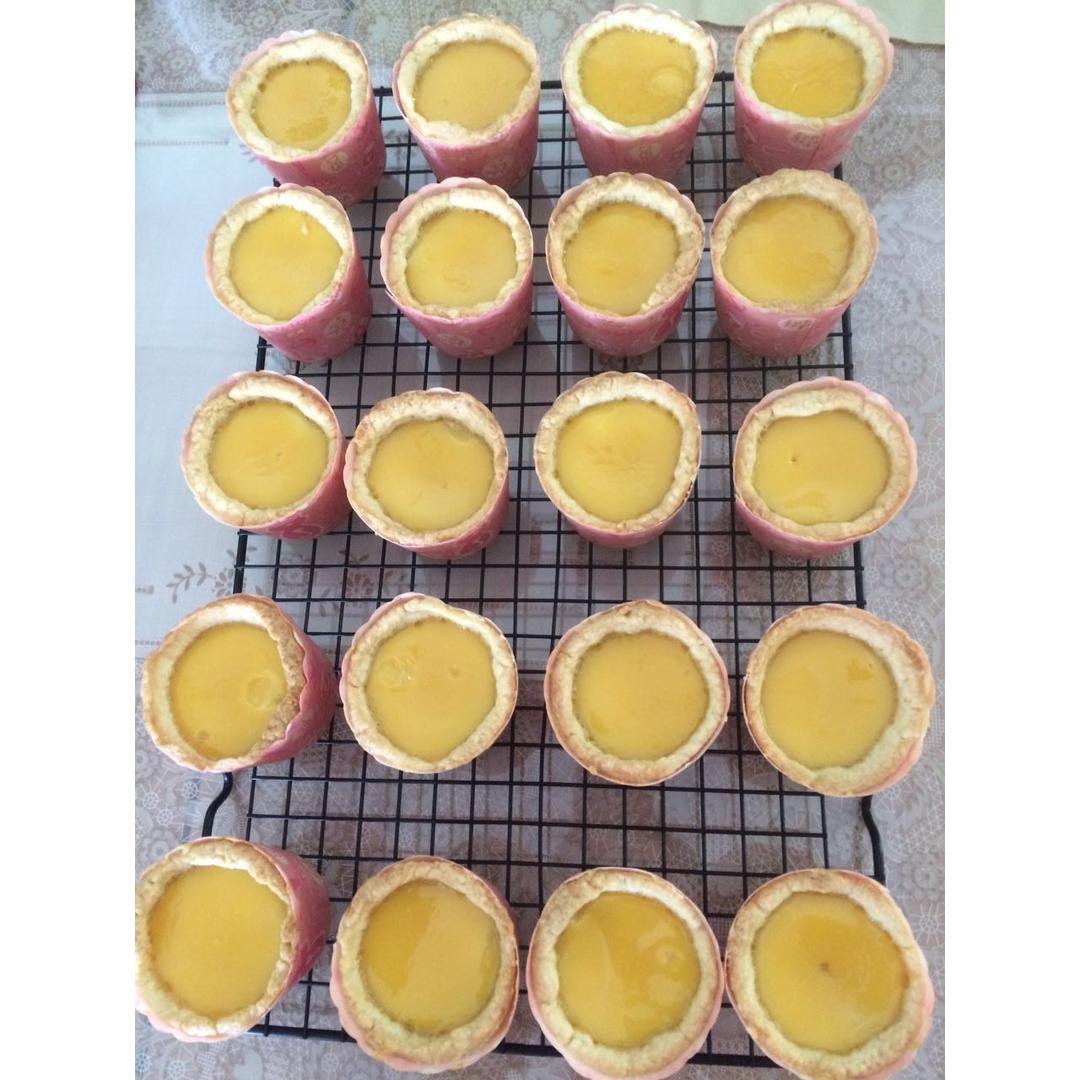 港式蛋挞(曲奇饼底)