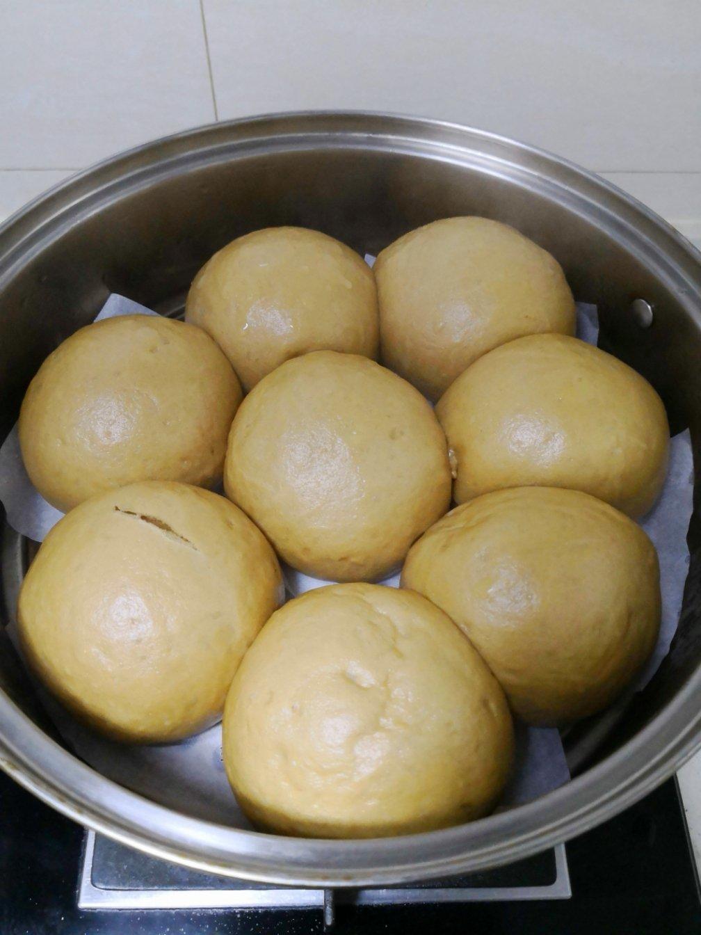 有着面包口感的红糖馒头（一次发酵）