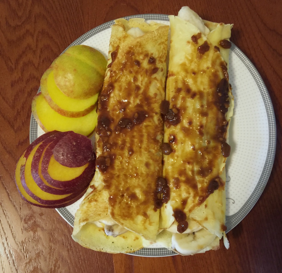 基础早餐可丽饼
