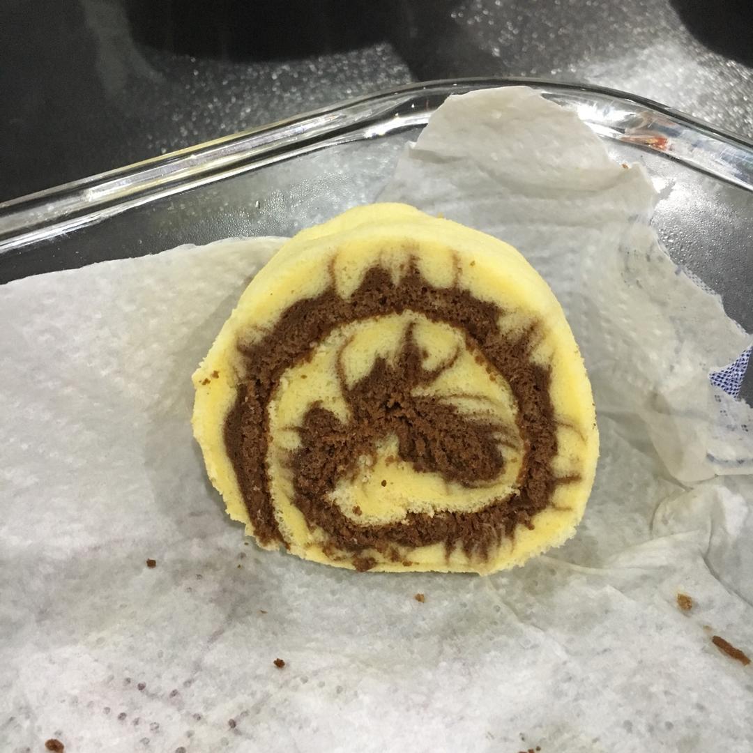 可可旋风蛋糕卷（视频）