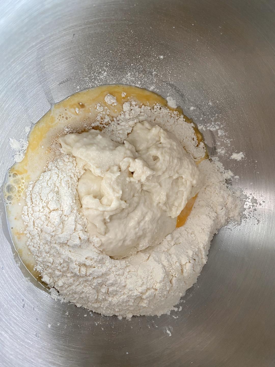 纯奶手撕吐司的做法 步骤1