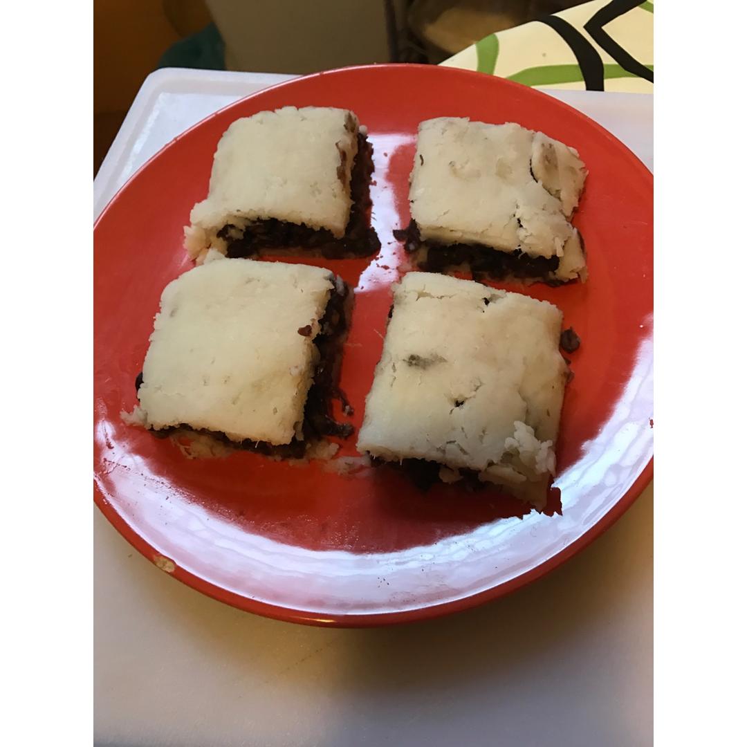红豆山药糕