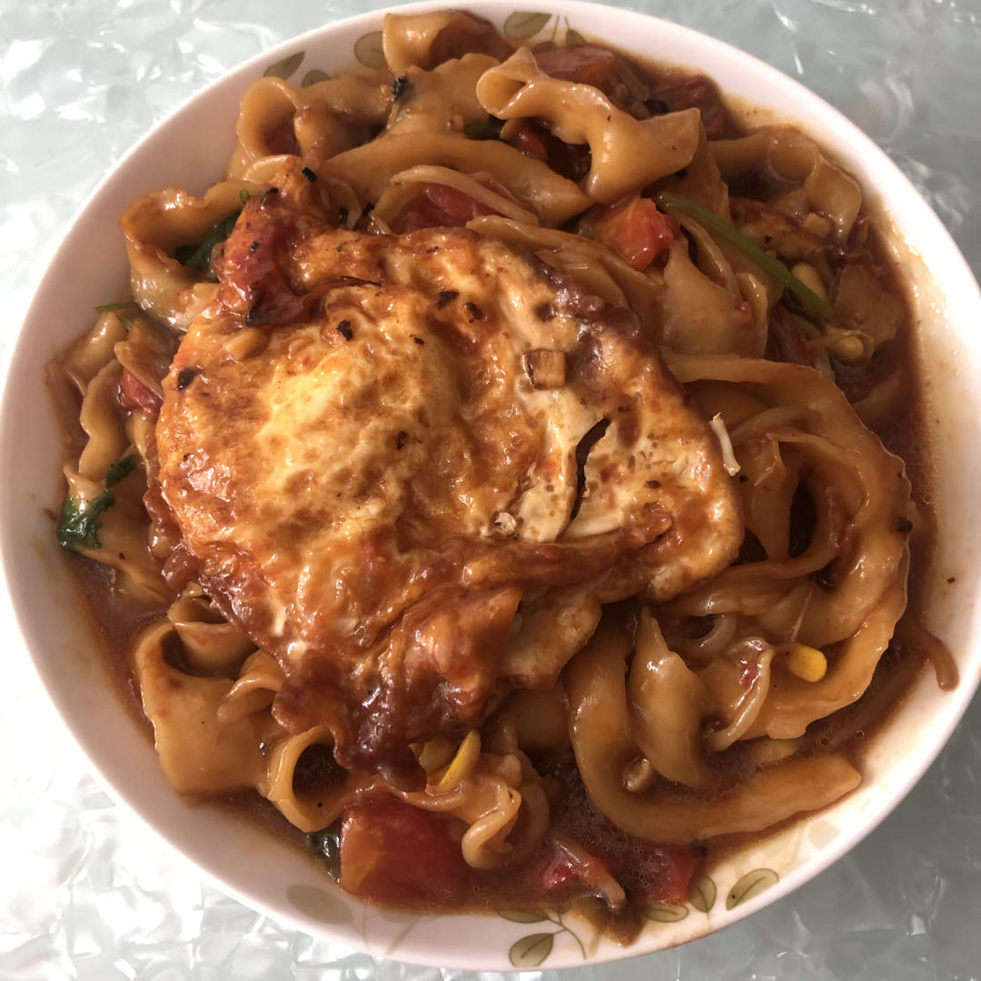 香到舔盘子🉐️荷包蛋焖面🍜超满足❗️