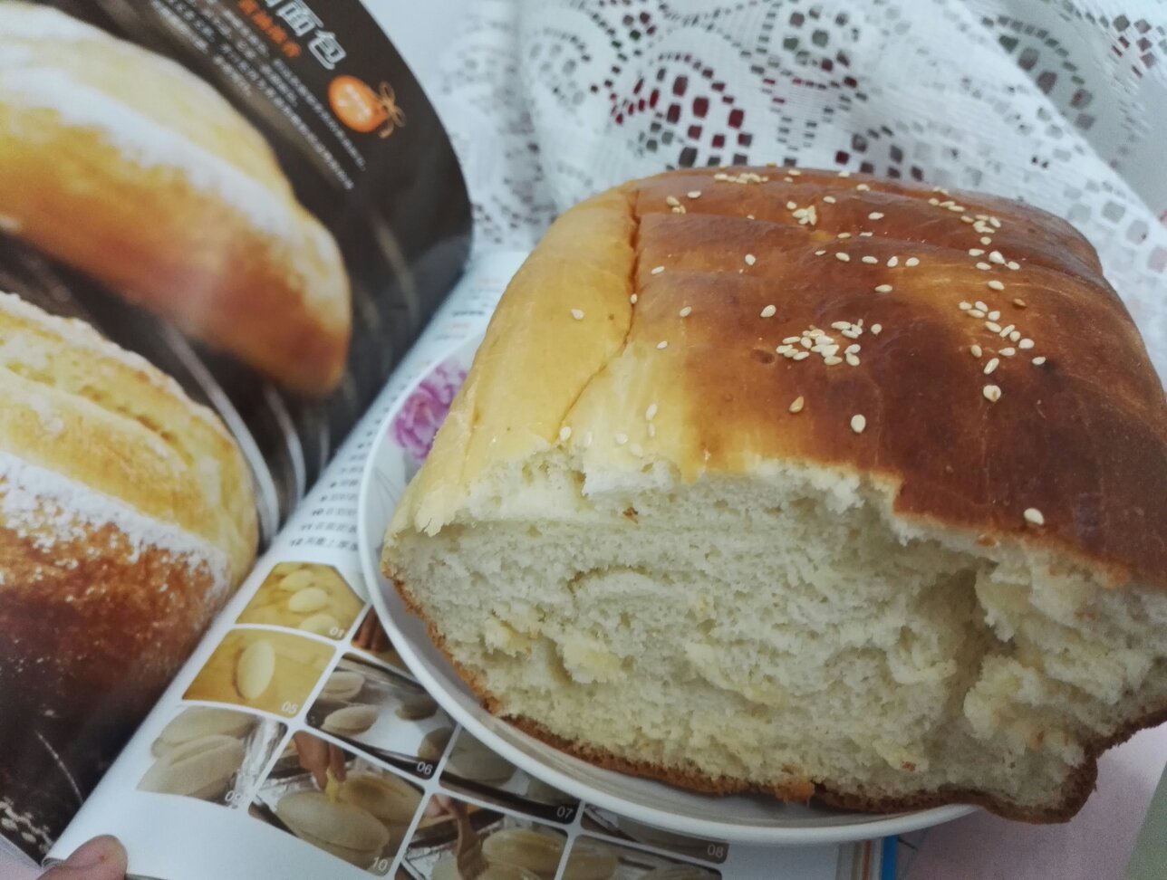 中种北海道奶油面包的做法