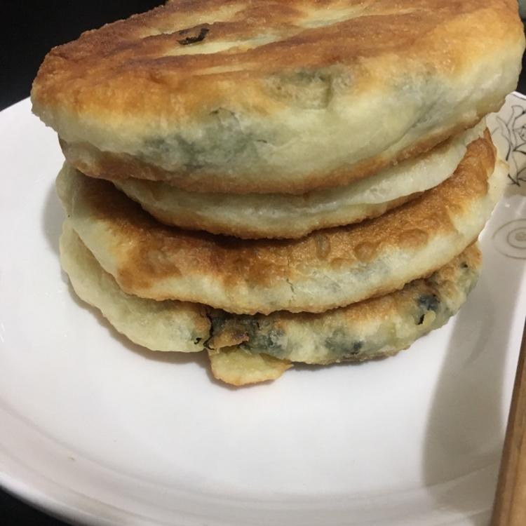 阿青诶做的温州牛肉咸菜饼