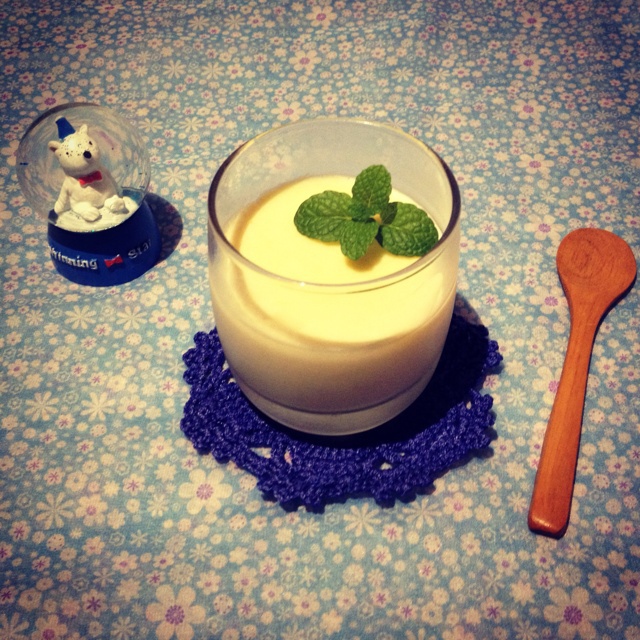 意式香草奶冻