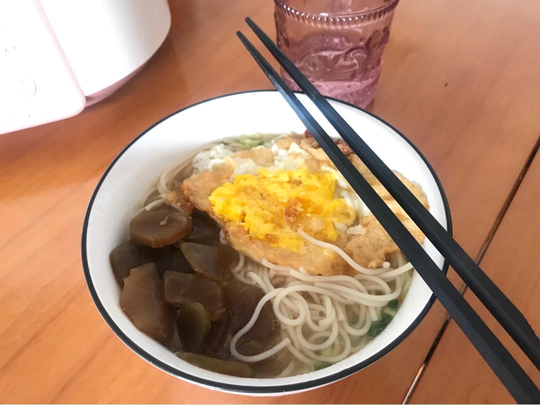 早晨快手过水挂面