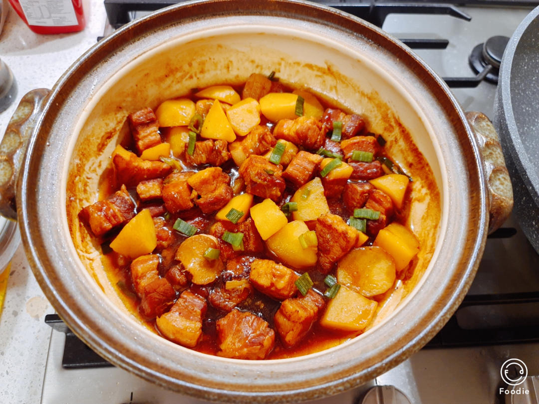 新手安全上路 | 土豆块炖五花肉