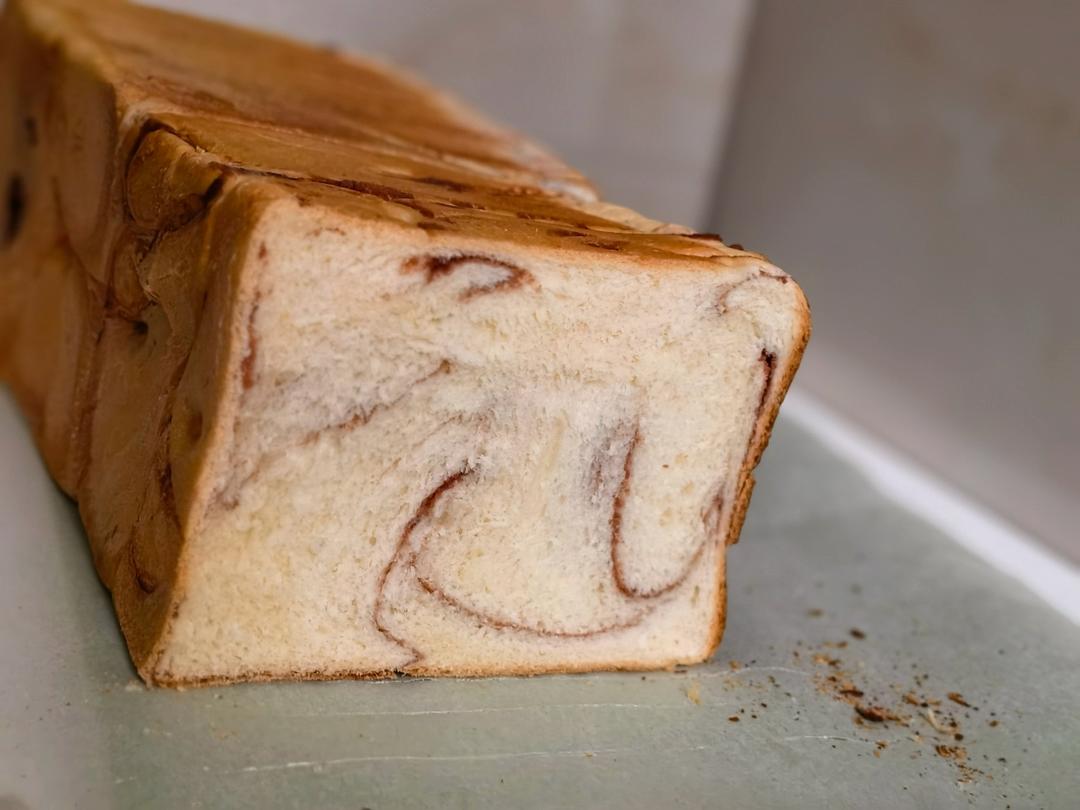 大理石红豆沙吐司