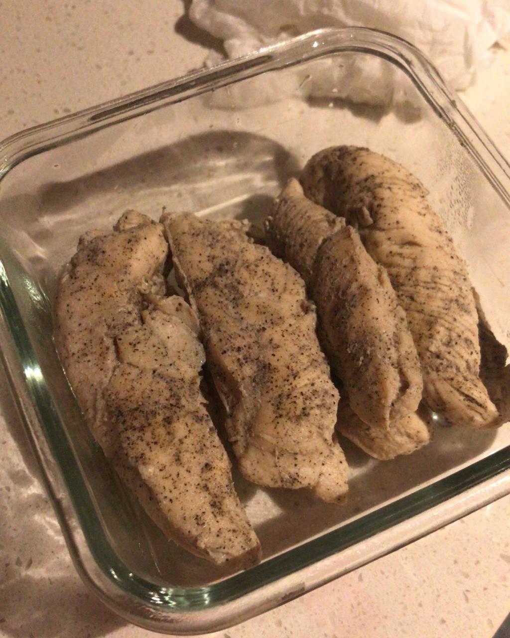 鸡胸肉的腌制（Ba拿拿减脂方案）