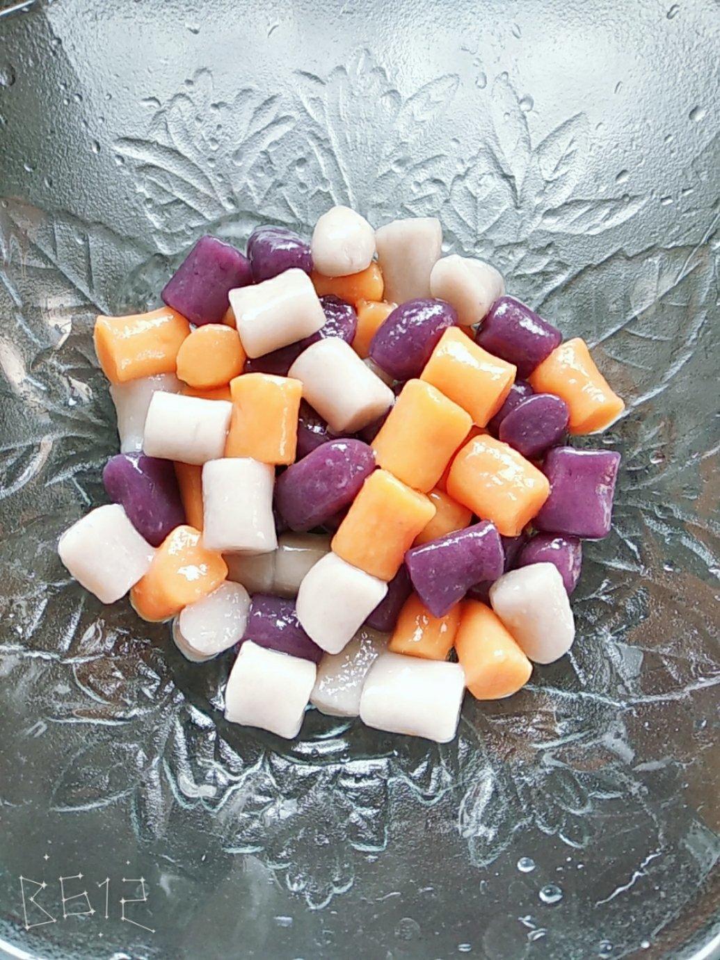 芋圆紫薯圆~丁香甜品