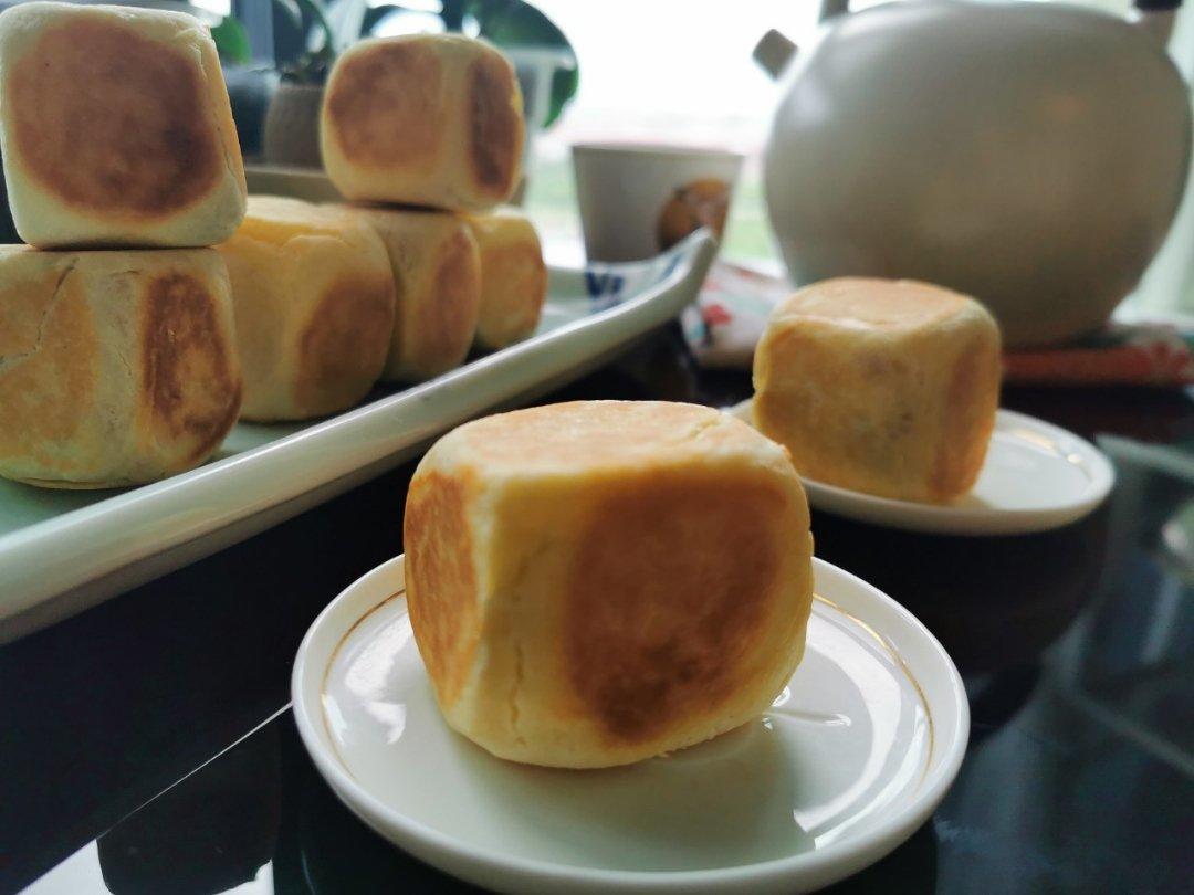 咸蛋黄紫薯仙豆糕