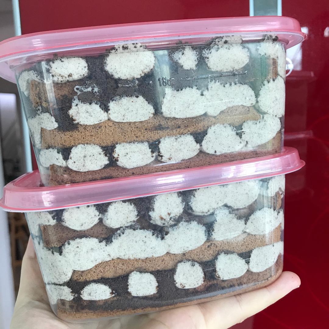 好吃到流泪的奥利奥咸奶油盒子蛋糕