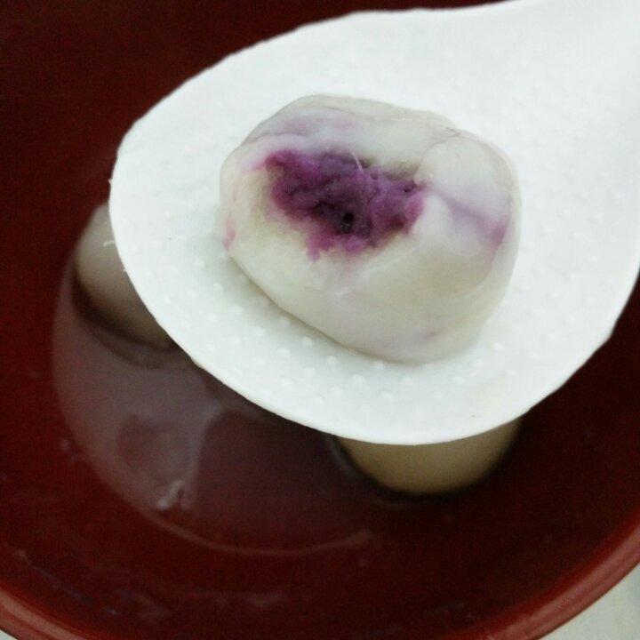 紫薯汤圆