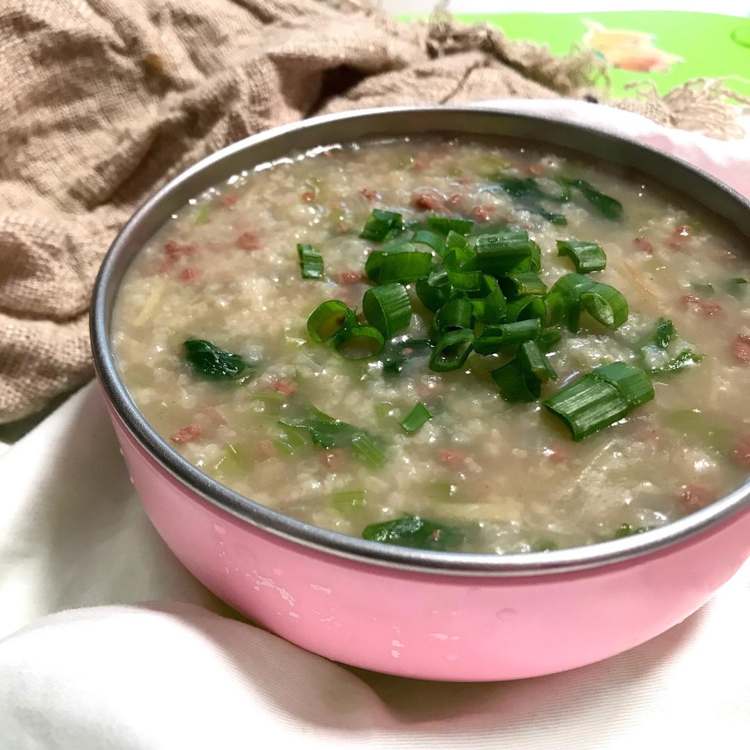 【适合宝宝的秋冬暖胃粥】芹菜牛肉粥