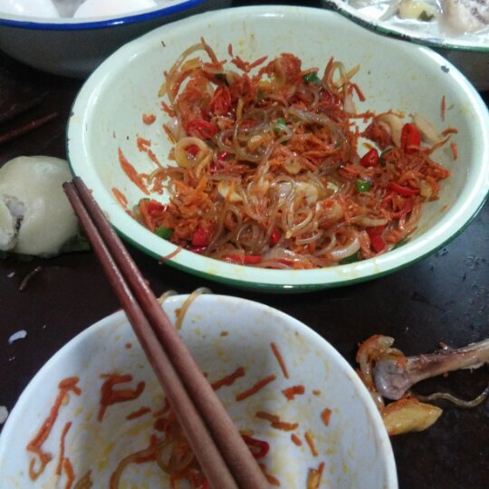 韩式粉丝炒杂菜 Korean Style Glass Noodles with Vegetables