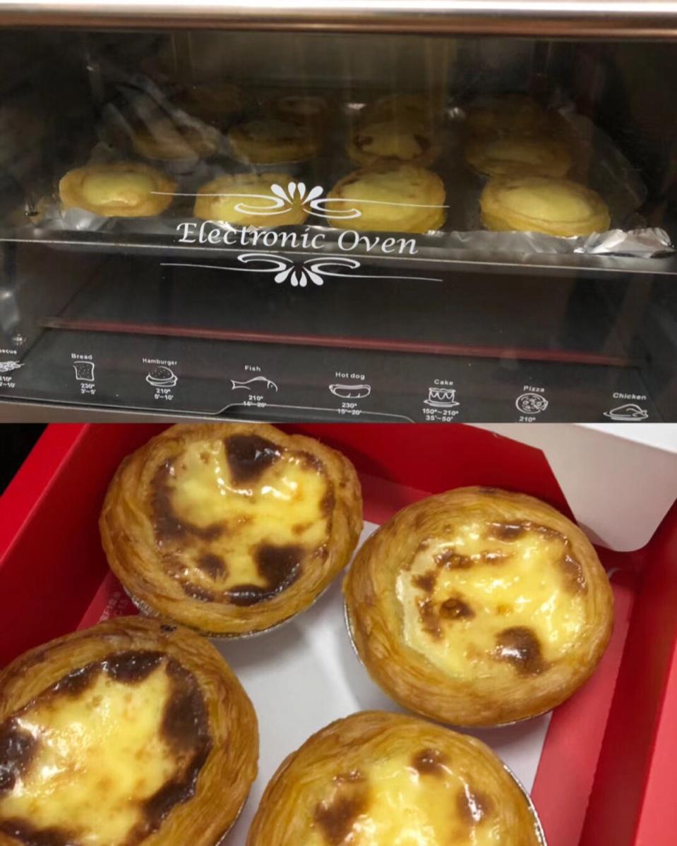 全蛋蛋挞，蛋挞液刚刚好够12个的神秘配方