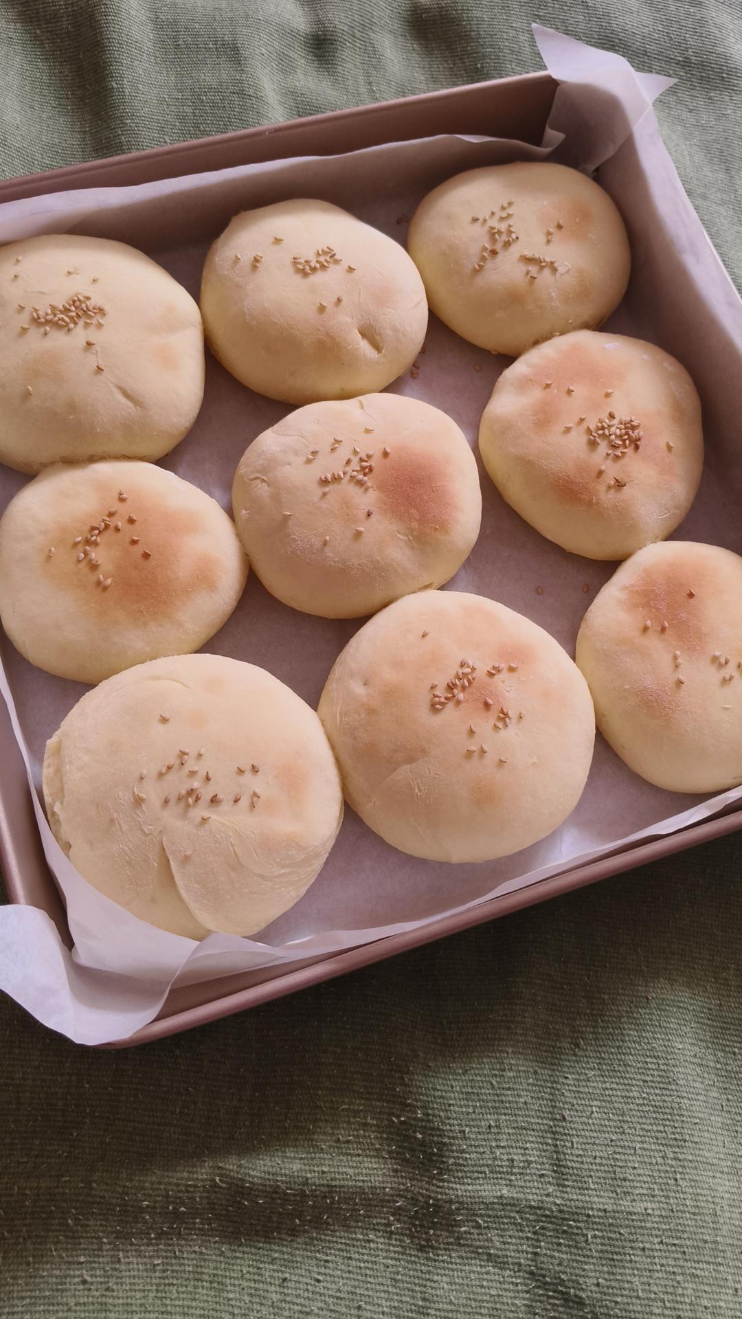 超软烧饼（烤箱版）