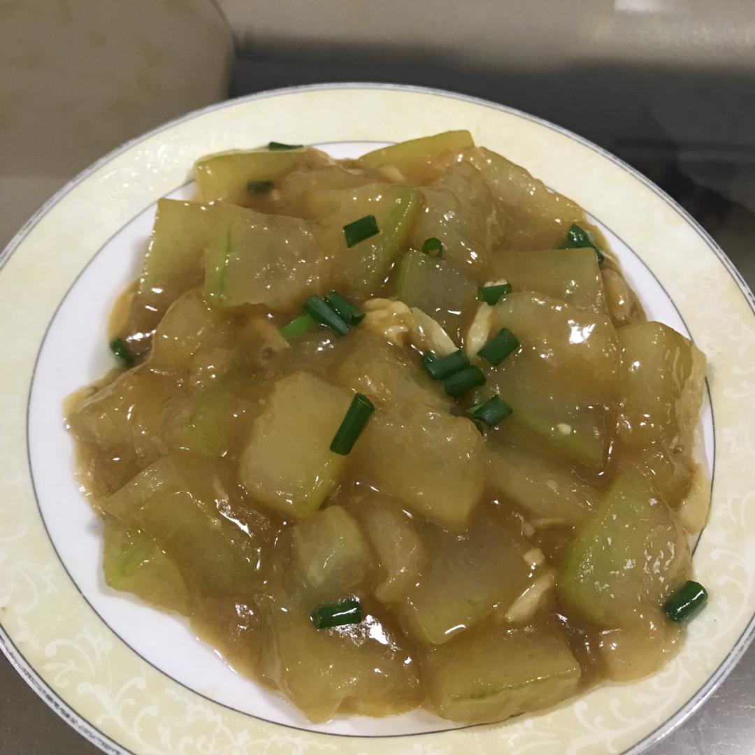 mr黄某某做的蚝油焖冬瓜