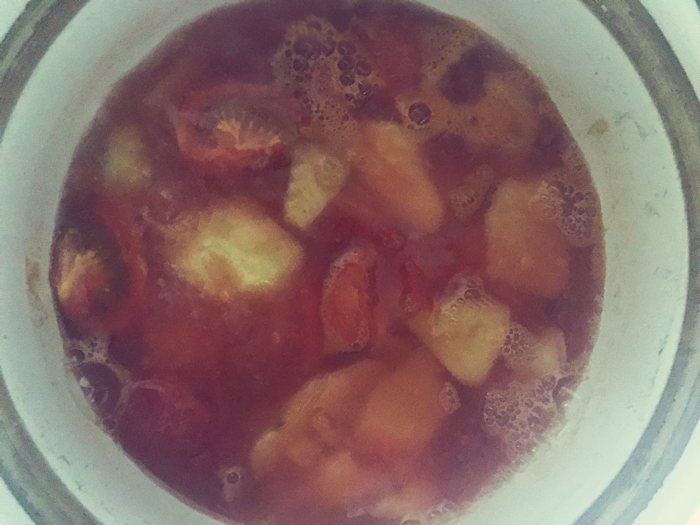 番茄土豆浓汤（无油健康版）的做法