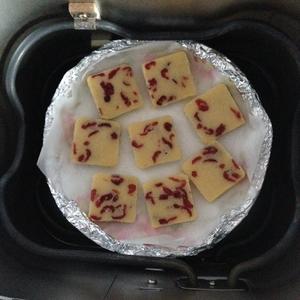面包机版蔓越莓饼干的做法 步骤4