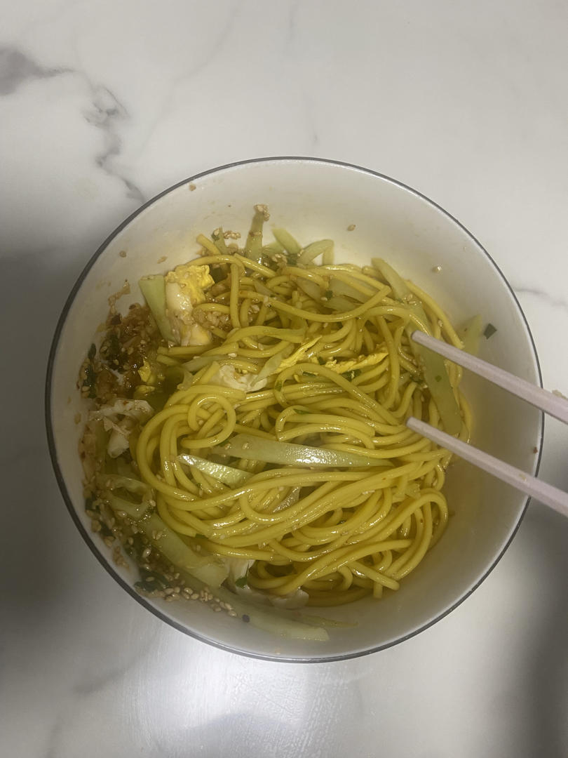 巨好吃㊙️酸辣凉拌面❗️十分钟搞定，简单快手❗️
