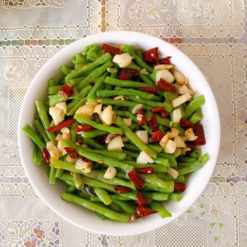 凉拌缸豆的做法