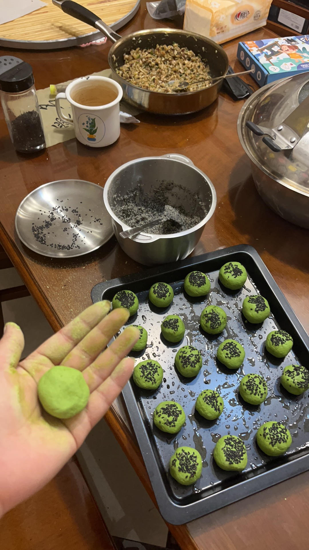 清明粑（清明菜粑粑）外婆的味道～