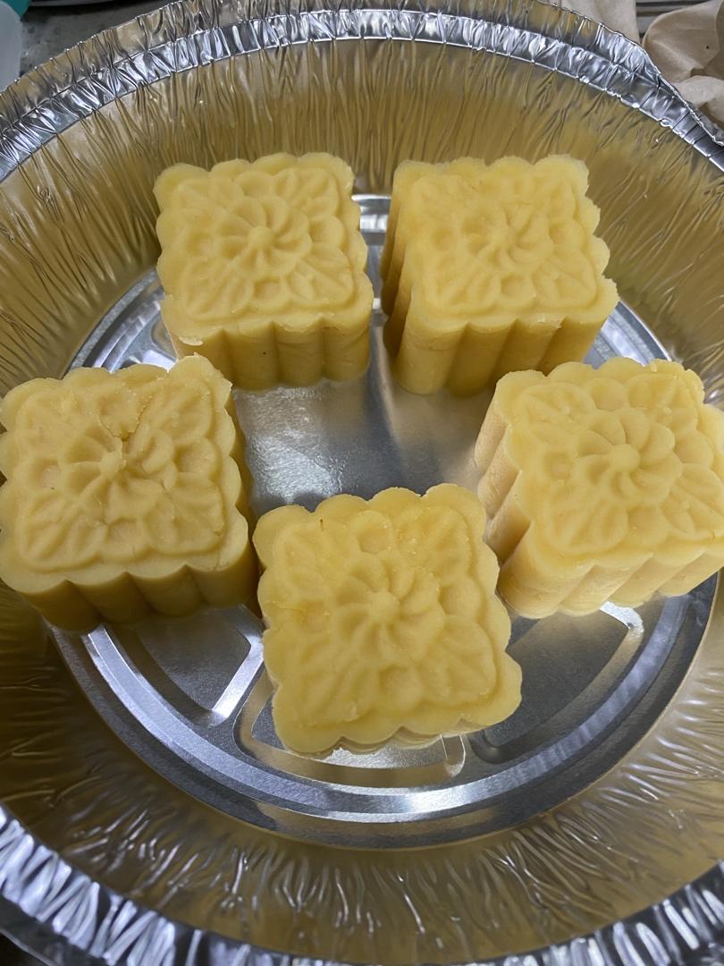 简单快手绿豆糕