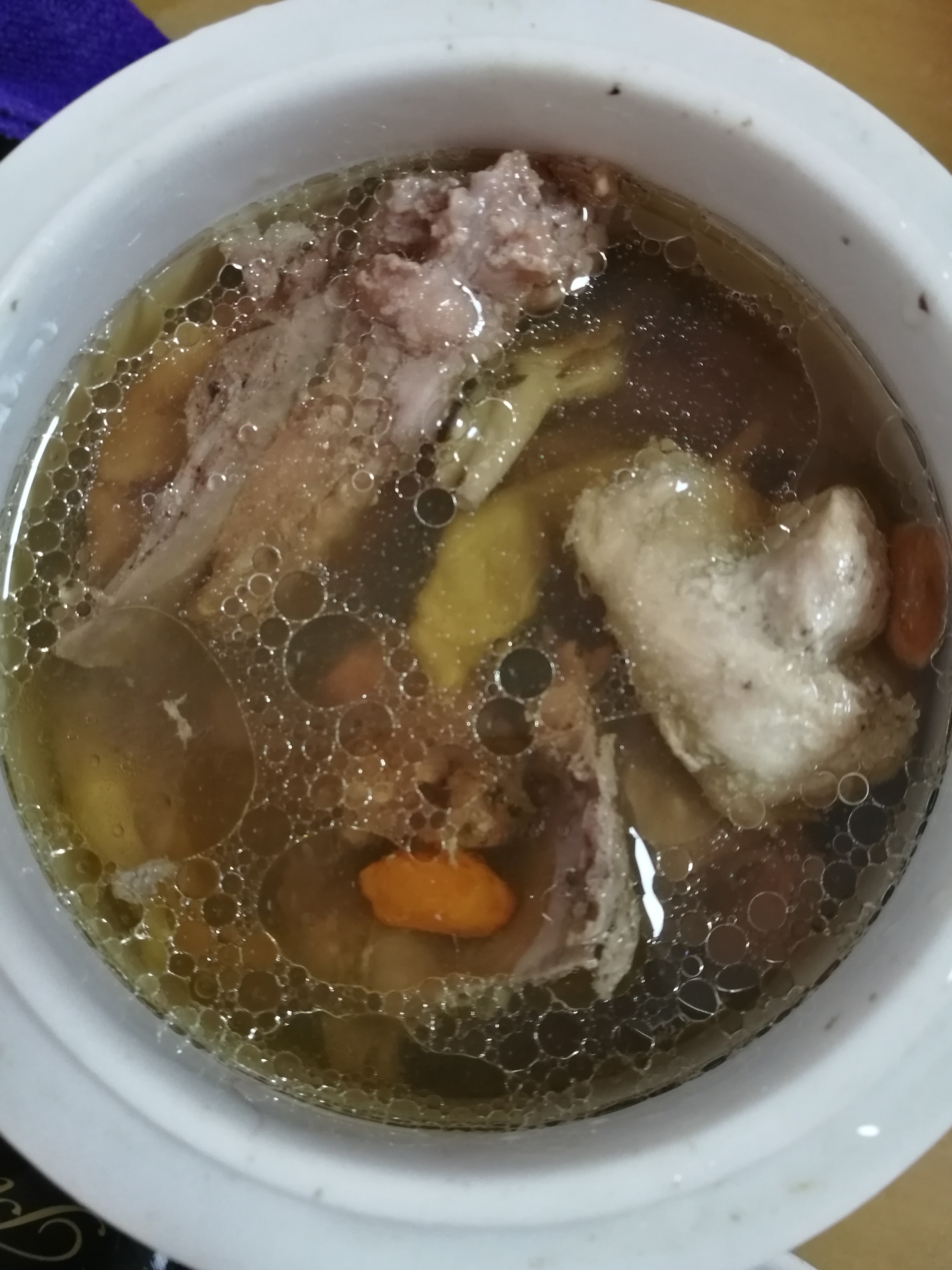 海鲜干炖鸡汤的做法