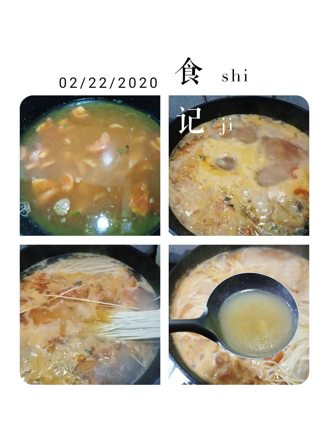 西红柿鸡蛋面的做法 步骤6