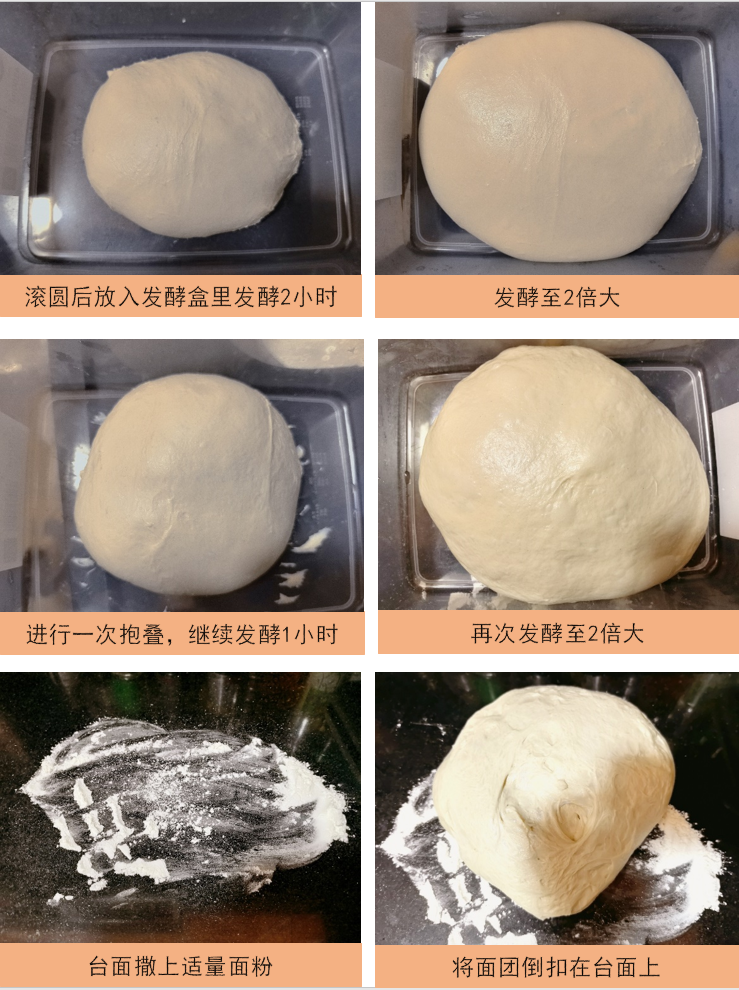 纯奶手撕吐司的做法 步骤1