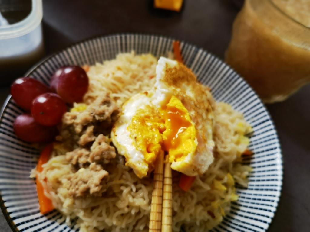 蔬菜肉沫蒸米粉的做法