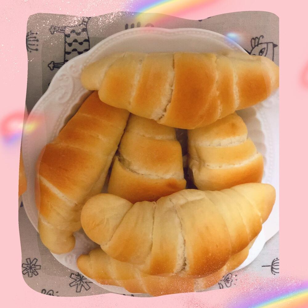 胖胖的牛角包