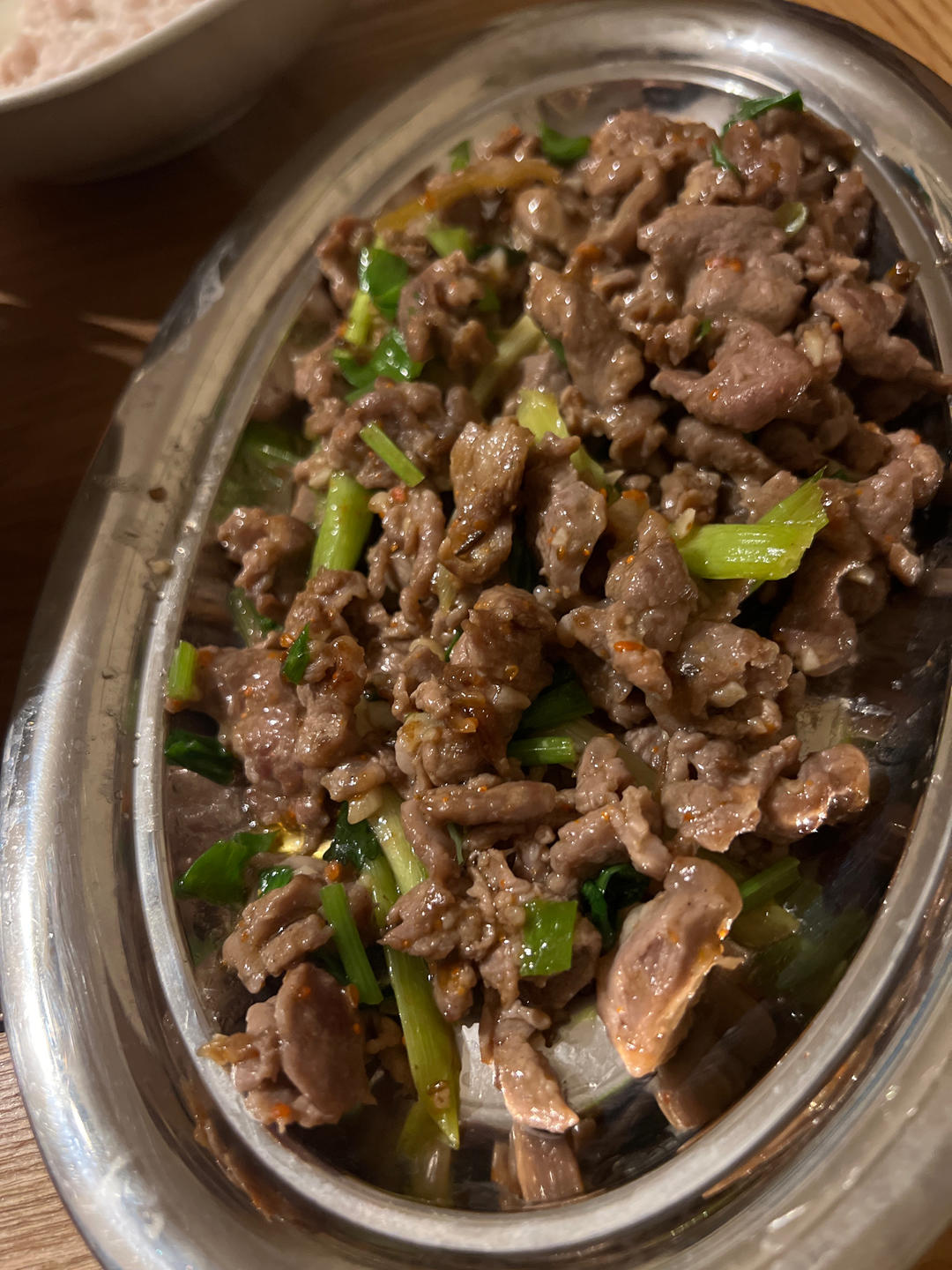 爆炒羊肩肉