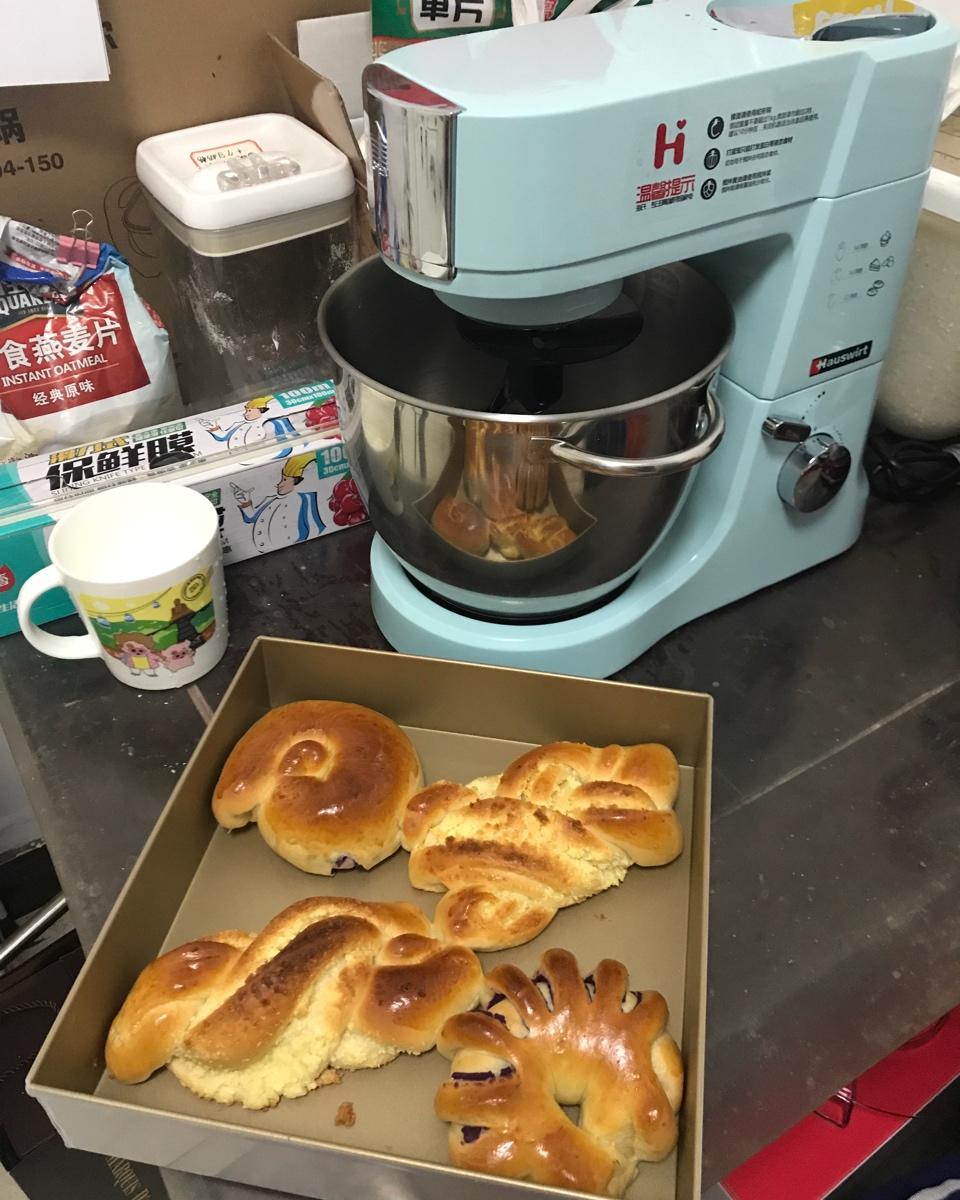 五分钟椰蓉面包