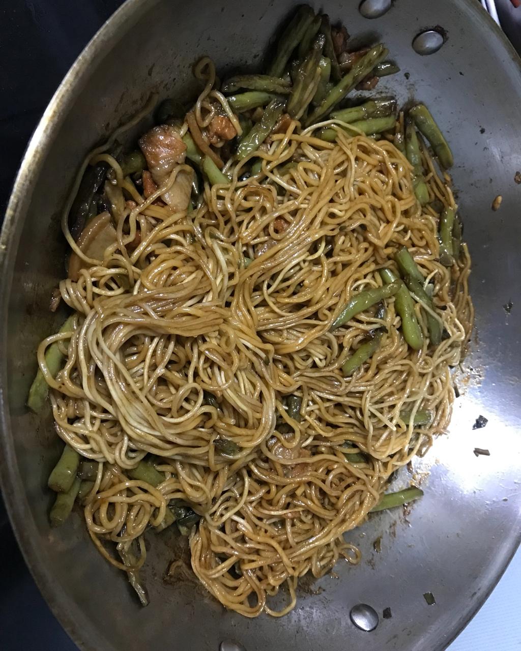 豆角焖面