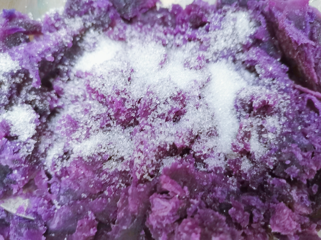 紫薯白玉卷的做法 步骤2