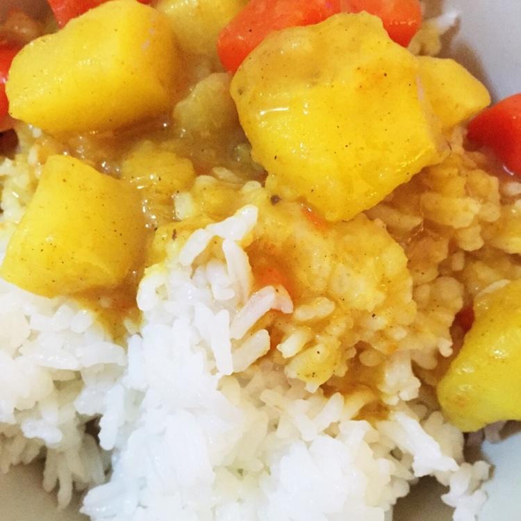 简易日式咖喱鸡肉饭