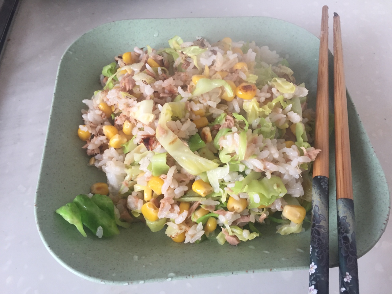 玉米🌽金枪鱼炒饭