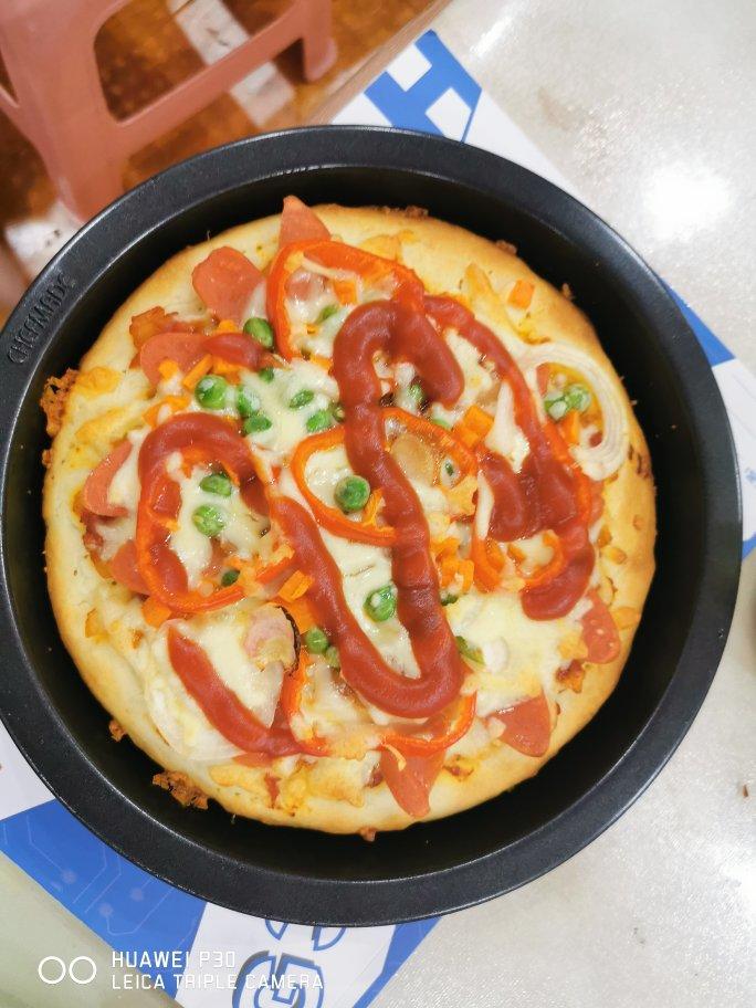 必胜客比萨家庭版～铁盘厚底比萨