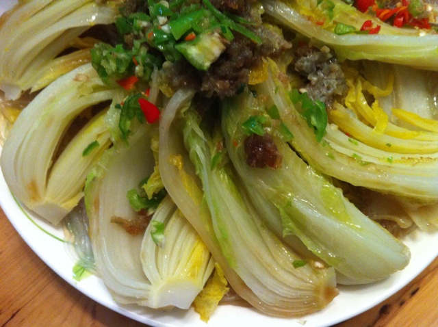 蒜蓉粉丝蒸娃娃菜