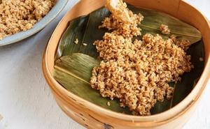【糯米排骨饭】免包粽的味道的做法 步骤8