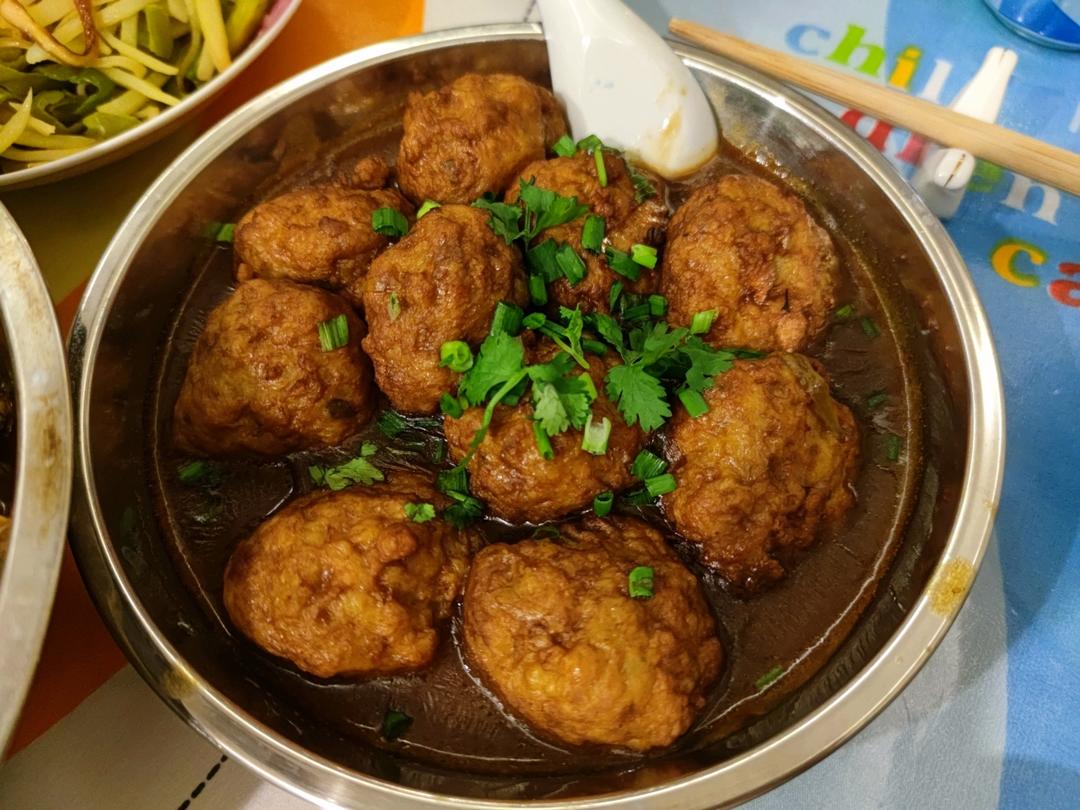 厨师长教你：“四喜丸子”的家常做法，味道非常赞